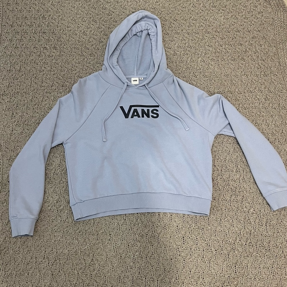 Vans light blue women’s hoodie.